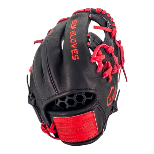 Gem Gloves Game-Ready Baseball Fielding Glove - GEM138 Black Widow - product photo 1 of 4