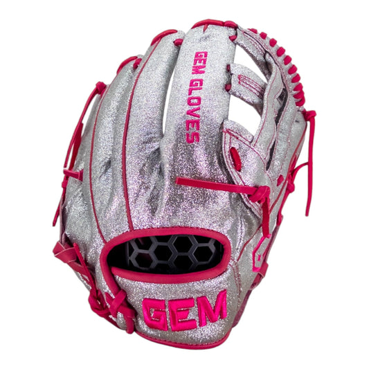 Gem Gloves Christina Pasinski Signature Model Softball Fielding Glove - GEM148 Glitter Girly Series - product photo 1 of 4