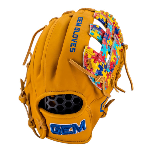 Gem Gloves Softball Fielding Glove - GEM158 Bright Side - product photo 1 of 4