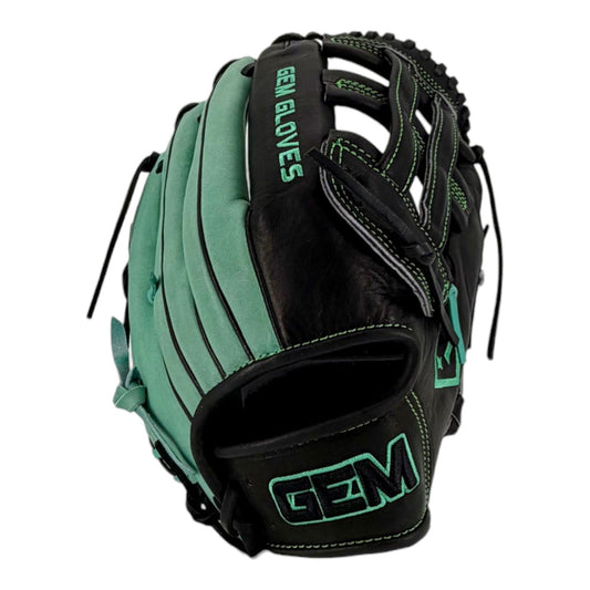 Gem Gloves Softball Fielding Glove - GEM115 Phantom Mint