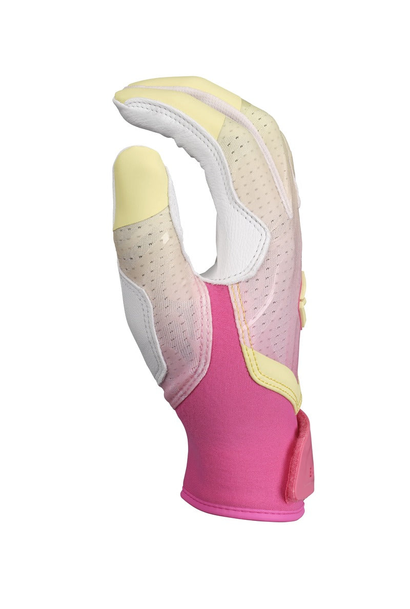 Easton Ghost Ethos Fastpitch Batting Gloves - Pink Lemonade