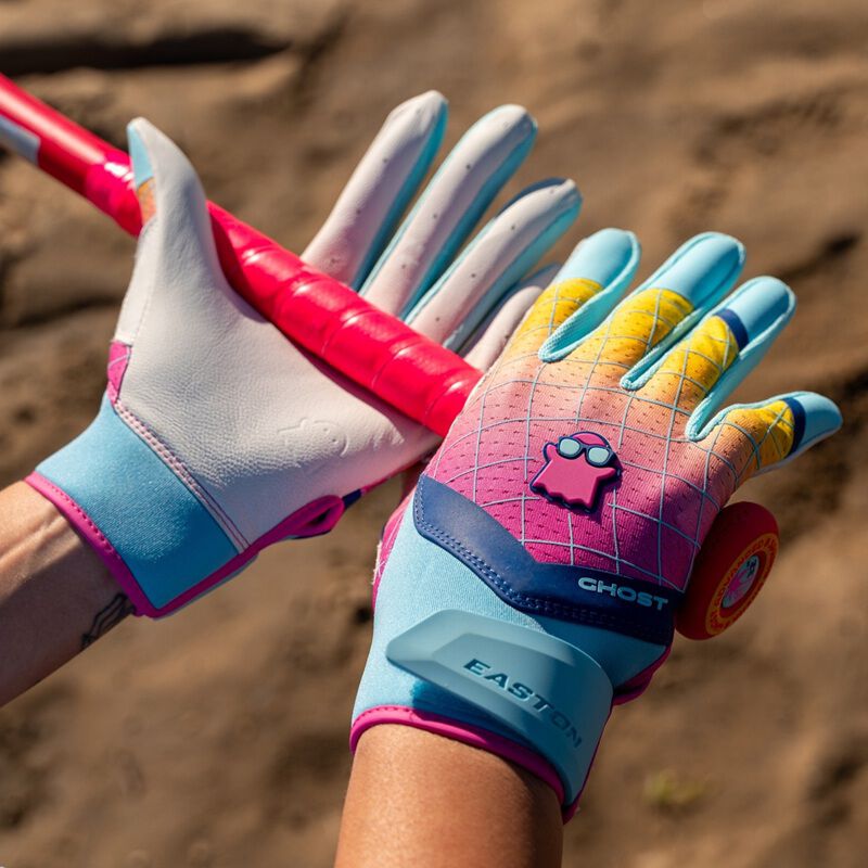 Easton Spring Break Ghost Ethos Fastpitch Batting Gloves (Multiple Colors) – Product View | Smash It Sports | leather, pro
