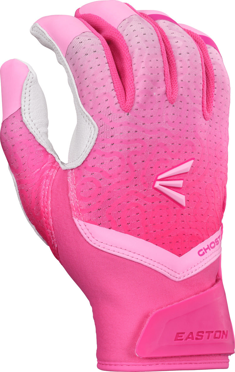 Easton Ghost Ethos Fastpitch Batting Gloves - Strawberry Glow