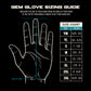 Gem Glove Prospector Long Cuff Batting Glove - Whiteout – Product View | Smash It Sports | leather, pro