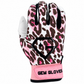 Gem Glove Opalite Batting Glove - Pink Leopard