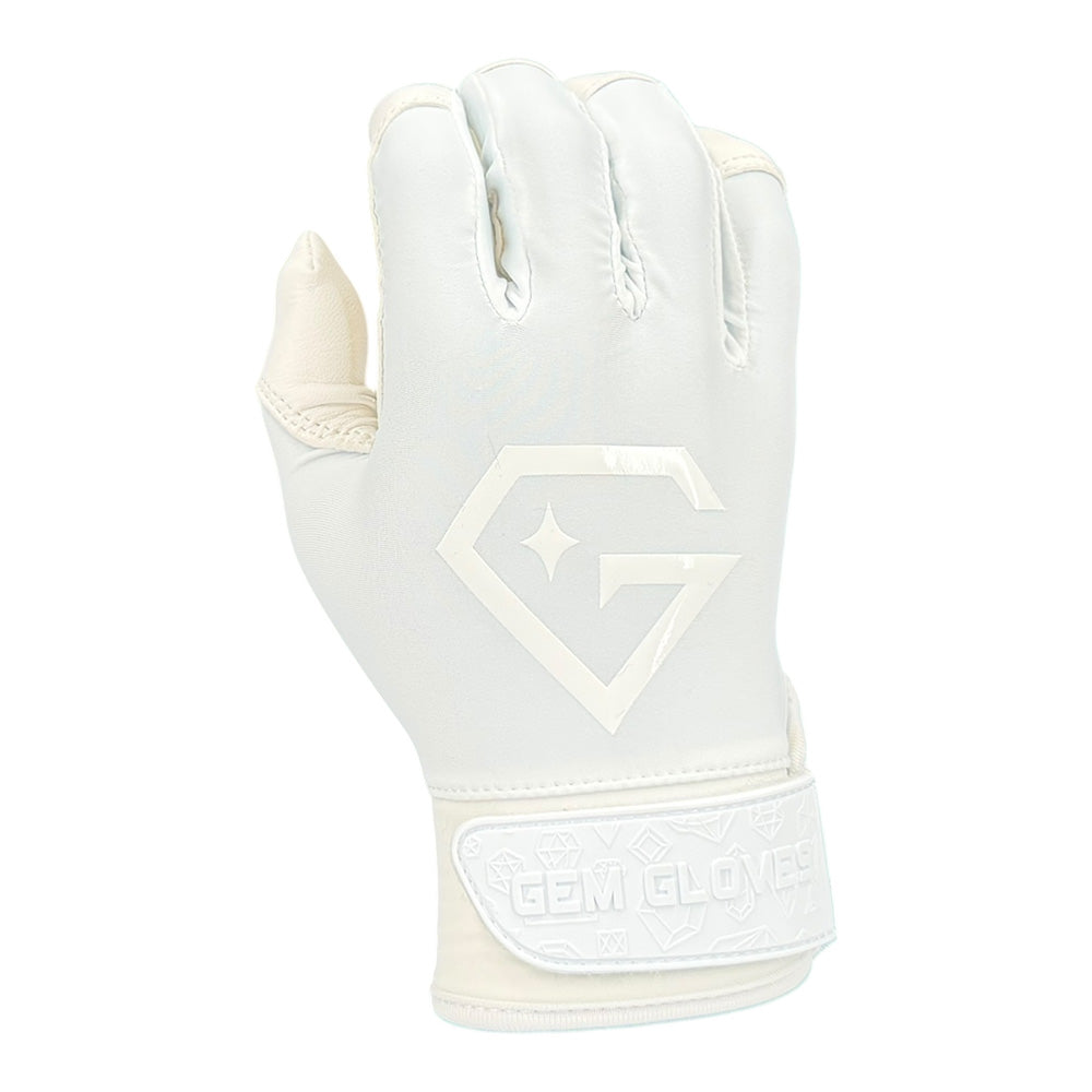 Gem Glove Opalite Batting Glove - Whiteout