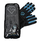 Gem Glove Prospector Long Cuff Batting Glove - Black/Carolina