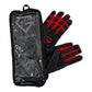 Gem Glove Prospector Long Cuff Batting Glove - Black/Red
