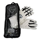 Gem Glove Prospector Long Cuff Batting Glove - White/Black