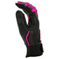 Gem Glove Prospector Short Cuff Batting Glove - Black/Pink