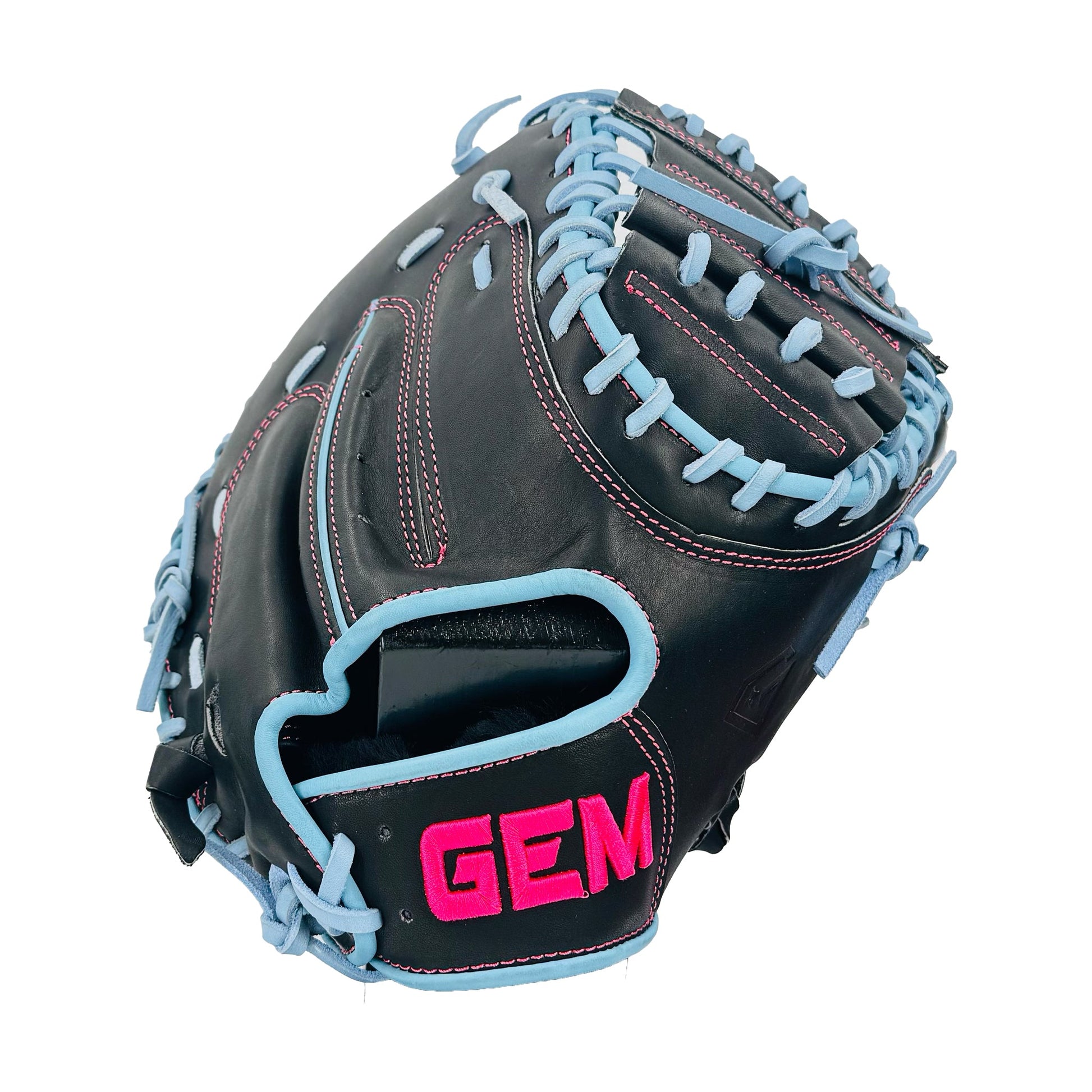 Gem Gloves 33" Fastpitch Catchers Mitt/Glove - GEM063 – Product View | Smash It Sports | leather, kip, pro