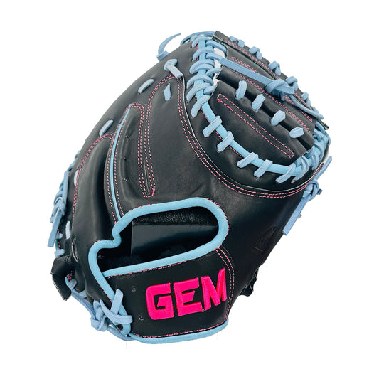 Gem Gloves 33" Fastpitch Catchers Mitt/Glove - GEM063 – Product View | Smash It Sports | leather, kip, pro