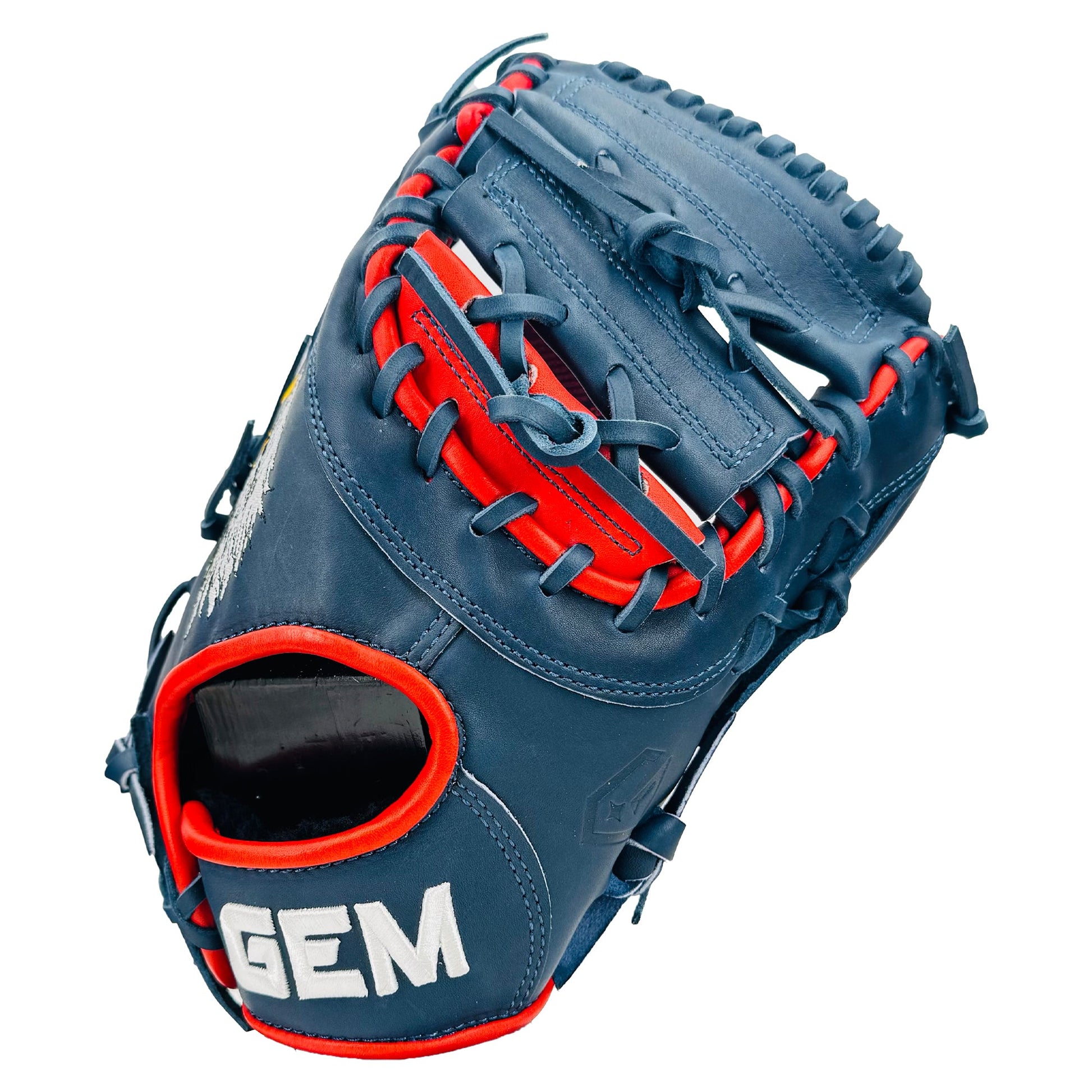 Gem Gloves Baseball First Base Mitt/Glove - GEM060 American Eagle – Product View | Smash It Sports | leather, kip, pro
