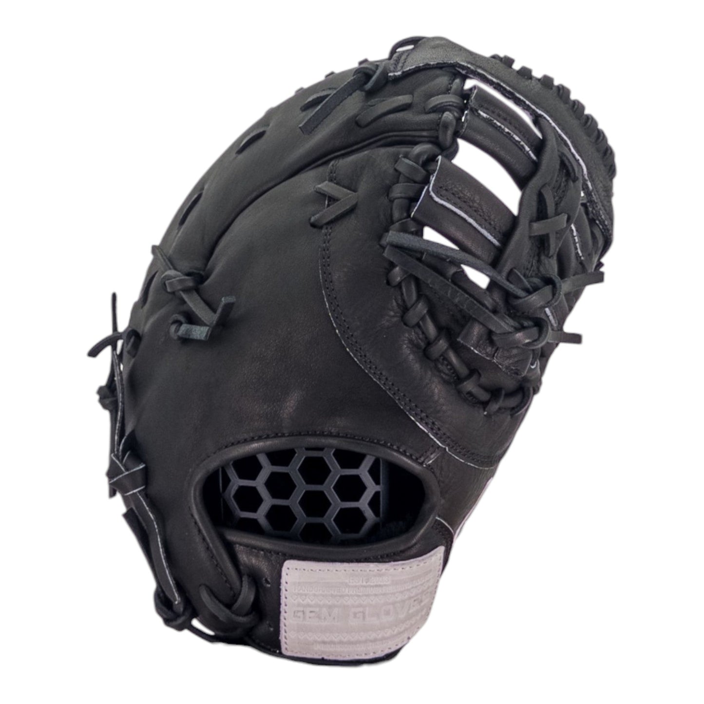 Gem Gloves Game-Ready Softball First Base Mitt/Glove - GEM139 Noir