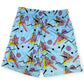 Gem Gloves Mesh Shorts - 90s Retro
