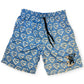 Gem Gloves Mesh Shorts - Diamond Drip - Carolina/White