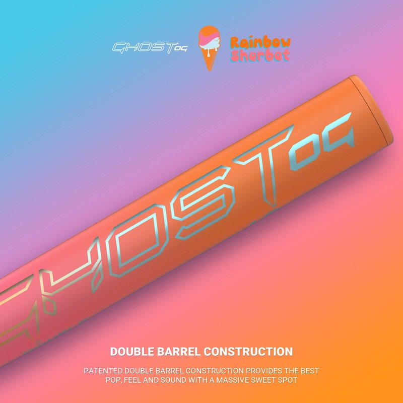 2025 Easton Ghost OG Rainbow Sherbet -11 Fastpitch Softball Bat EFP5GHRS11
