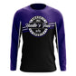 Smash It Sports Long Sleeve Shirt (Hustles Free Purple)