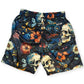 Smash It Sports Mesh Shorts - Flowers and Skulls