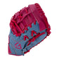 Gem Gloves Game-Ready Softball First Base Mitt/Glove - GEM141 BubbleGum – Product View | Smash It Sports | leather, steerhide