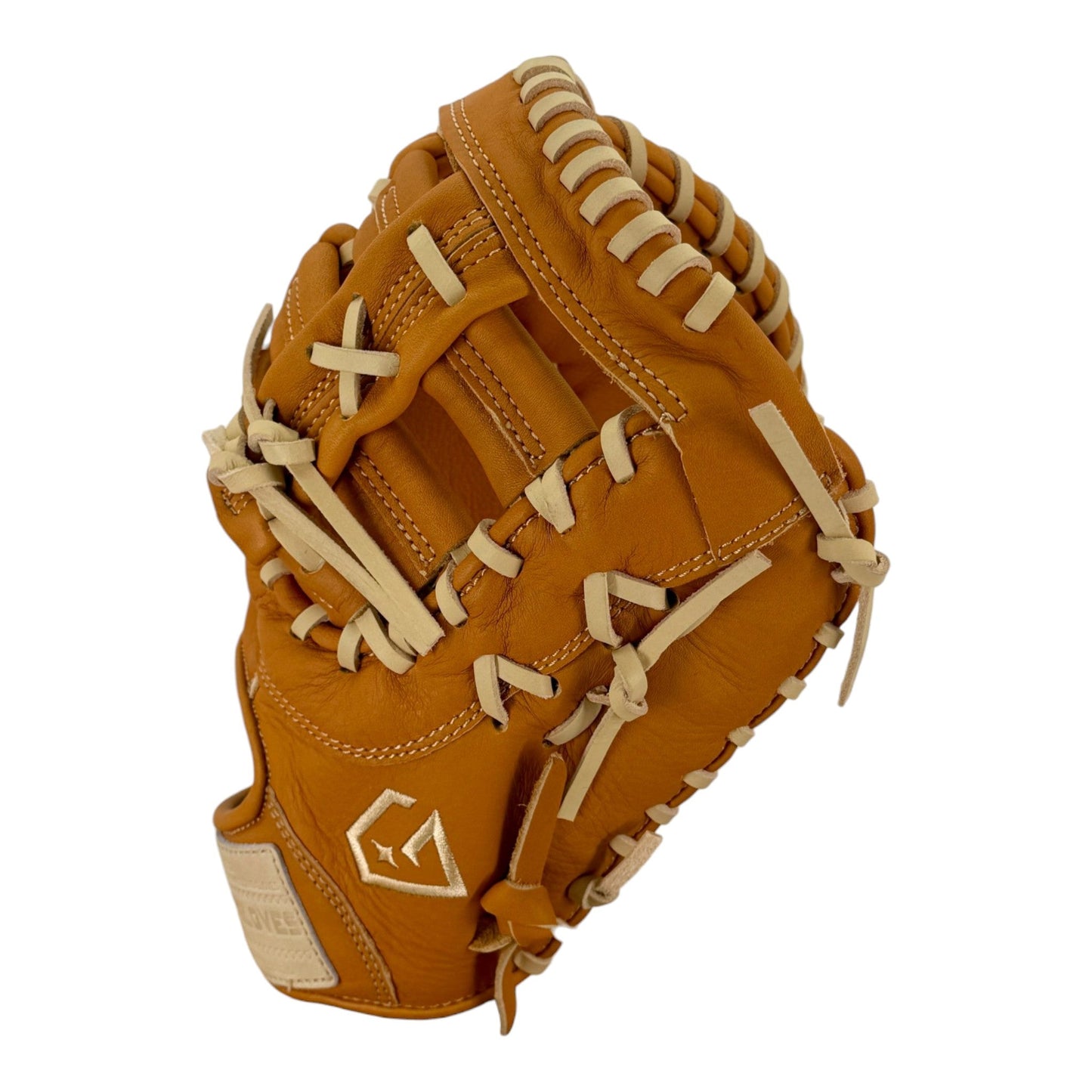 Gem Gloves Game-Ready Softball First Base Mitt/Glove - GEM142 Wheatfield – Product View | Smash It Sports | leather, steerhid