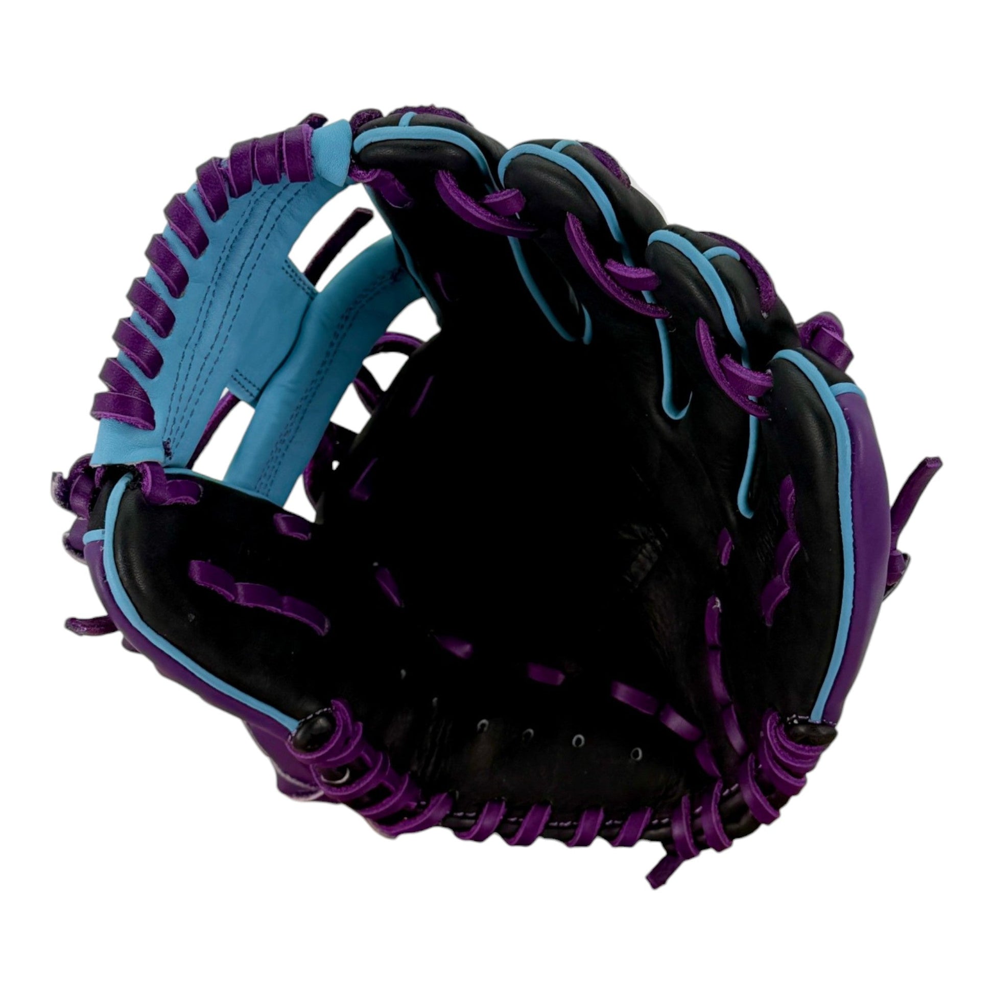 Gem Gloves Average Dudes Signature Model Baseball Fielding Glove - GEM144 Purple Reign – Product View | Smash It Sports | lea