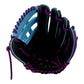 Gem Gloves Average Dudes Signature Model Softball Fielding Glove - GEM144 Purple Reign – Product View | Smash It Sports | lea