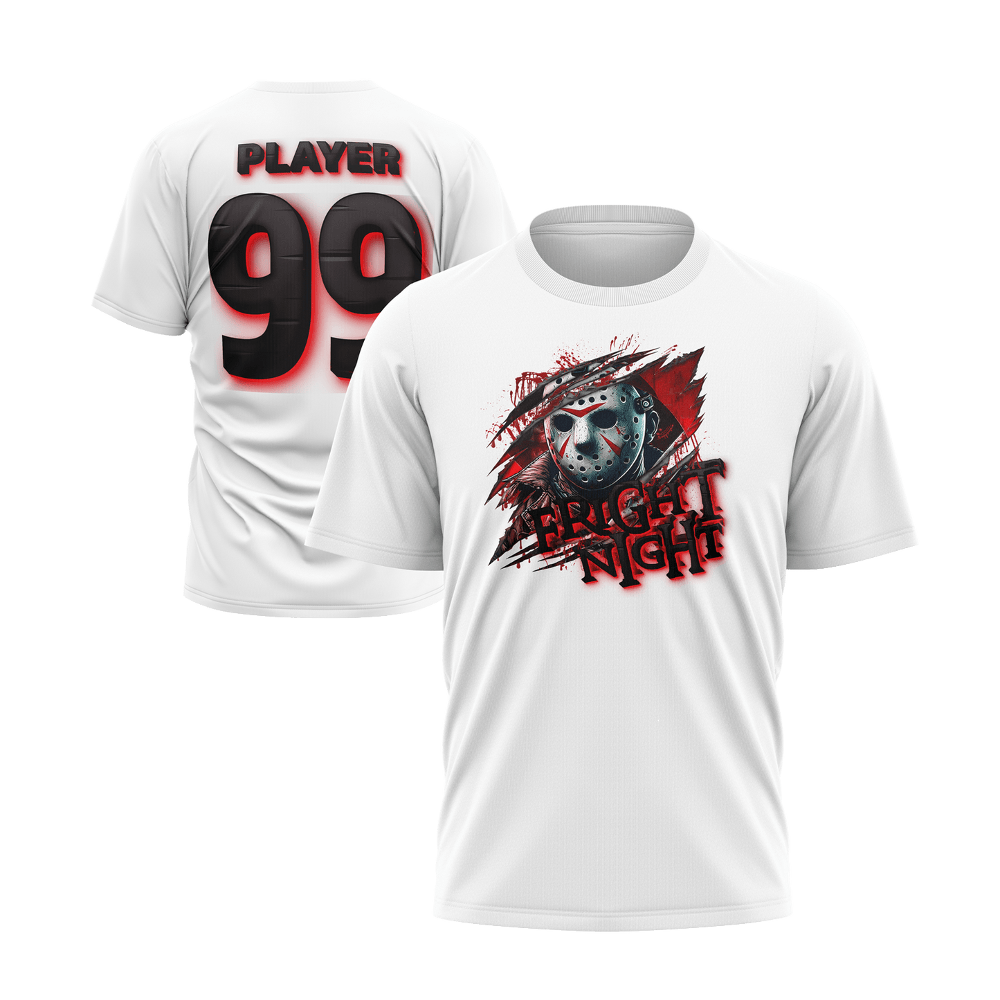 Fright Night Short Sleeve Shirt (Custom)