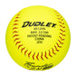 Dudley Thunder ZN Red Stitch Hardcore 52/300 12" Slowpitch Softballs - 4A12HN