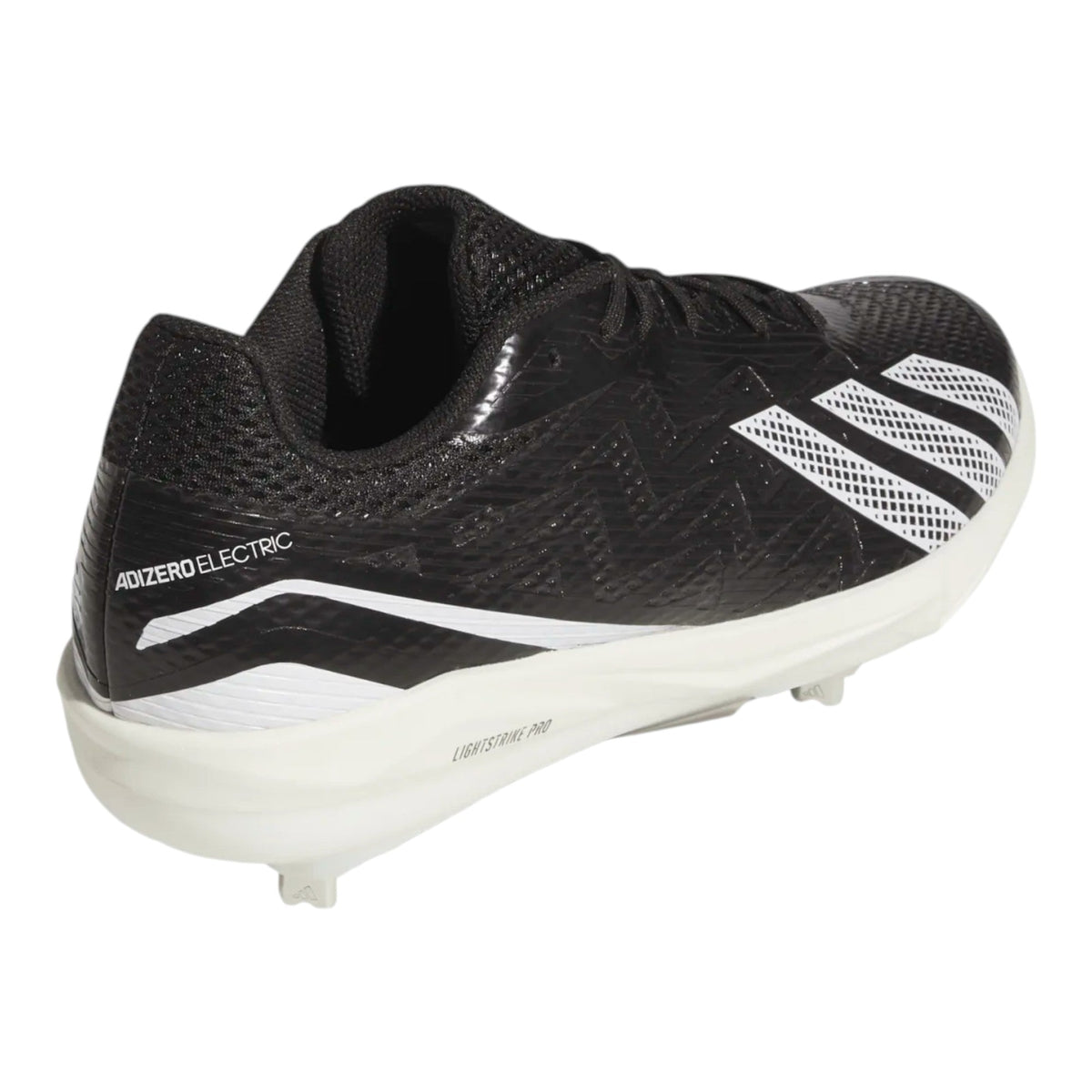 Adidas Adizero Electric 3.0 Metal Baseball Cleats - Black