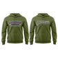 Long Haul Bombers Element Hoodie - Olive Green