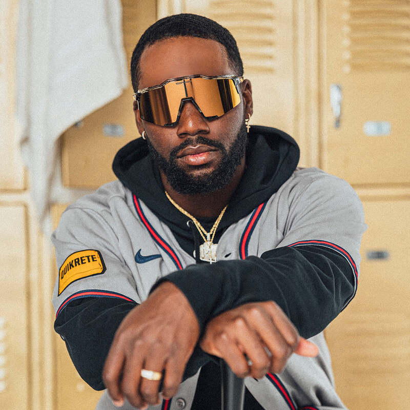 100 Percent Sunglasses - Speedcraft - Money Mike 3 - HiPER 24K Gold Mirror Lens