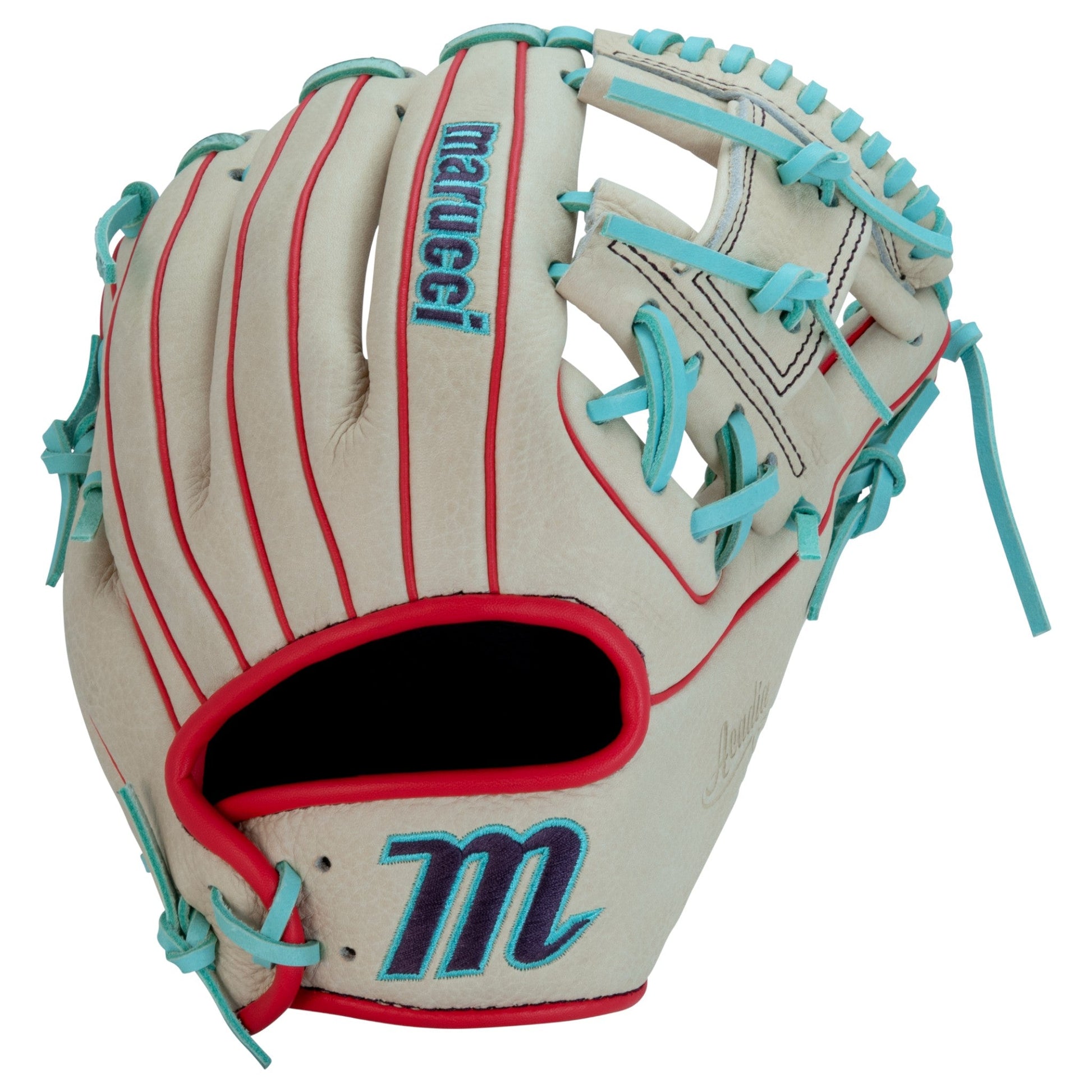 Marucci Acadia M Type 42A2 11.25" Fastpitch Softball Glove – Front View | Smash It Sports | leather, cowhide, pro