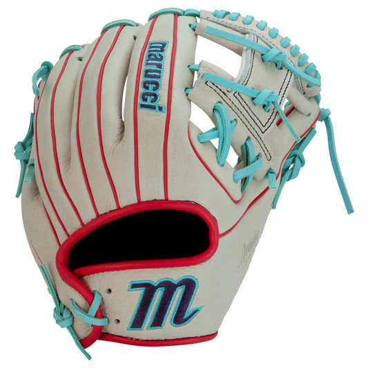 Marucci Acadia M Type 42A2 11.25" Fastpitch Softball Glove – Front View | Smash It Sports | leather, cowhide, pro
