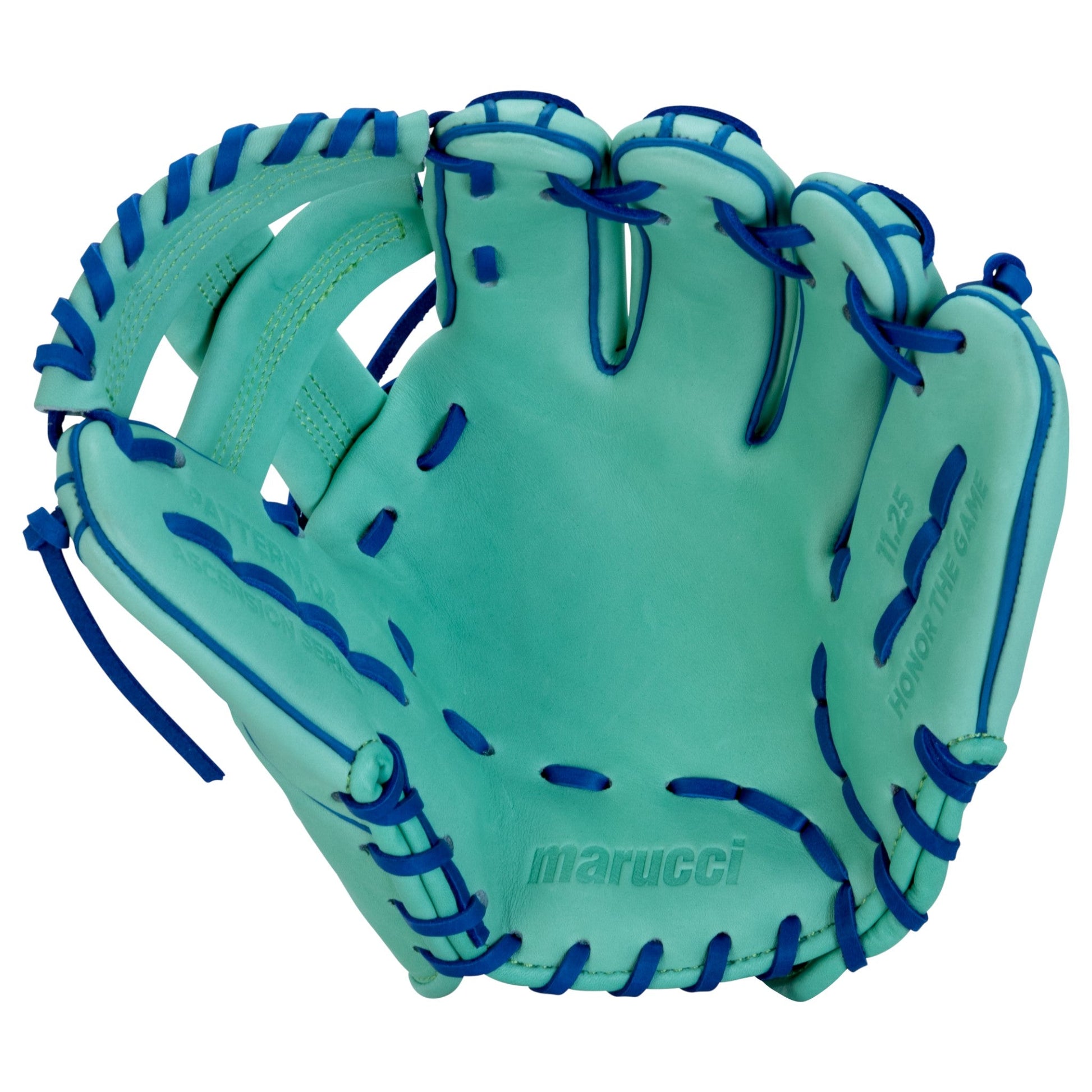 Marucci Ascension M Type Series 42A4 11.25" Baseball Fielding Glove – Top-Down View | Smash It Sports | leather, cowhide, ste
