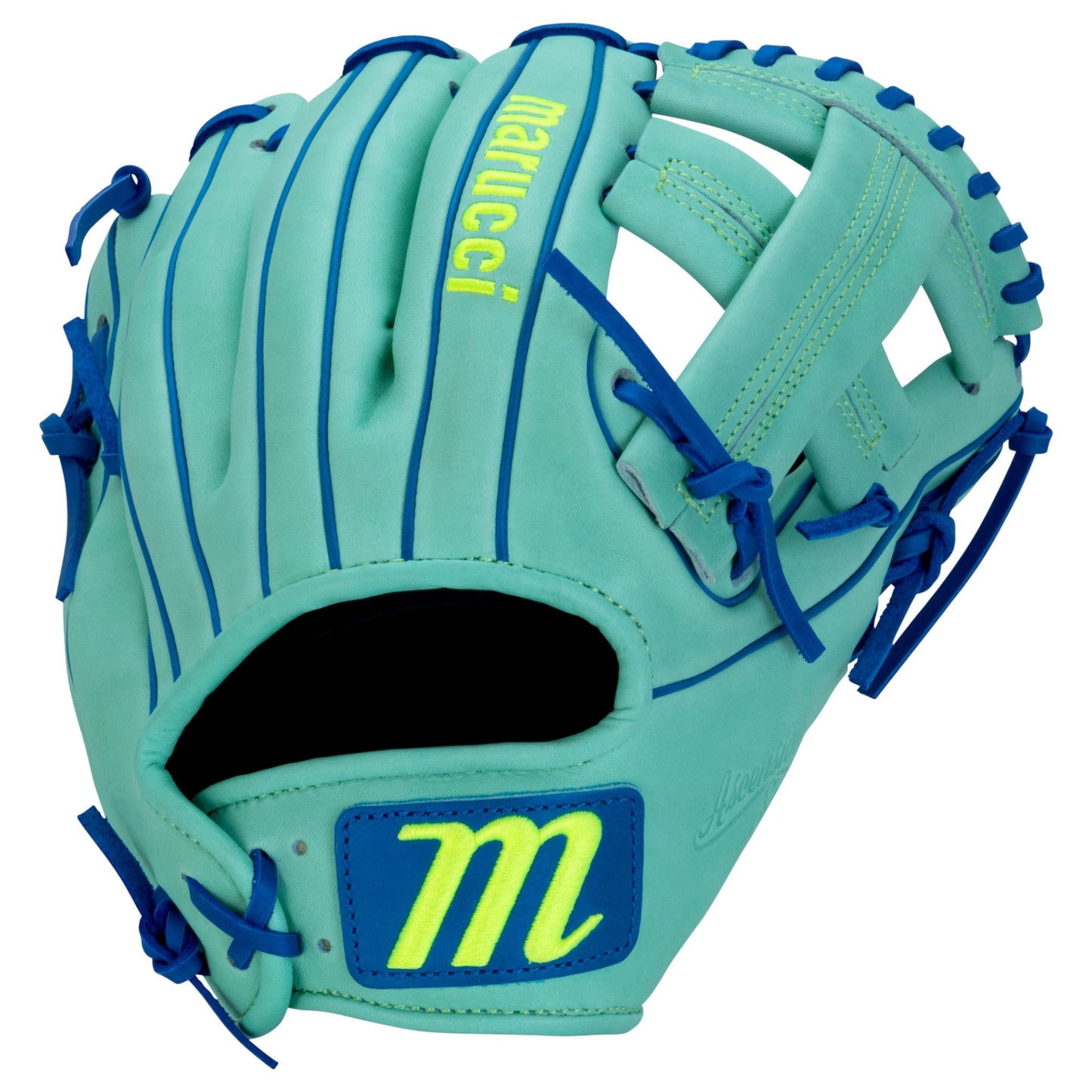 Marucci Ascension M Type Series 42A4 11.25" Baseball Fielding Glove – Front View | Smash It Sports | leather, cowhide, steerh