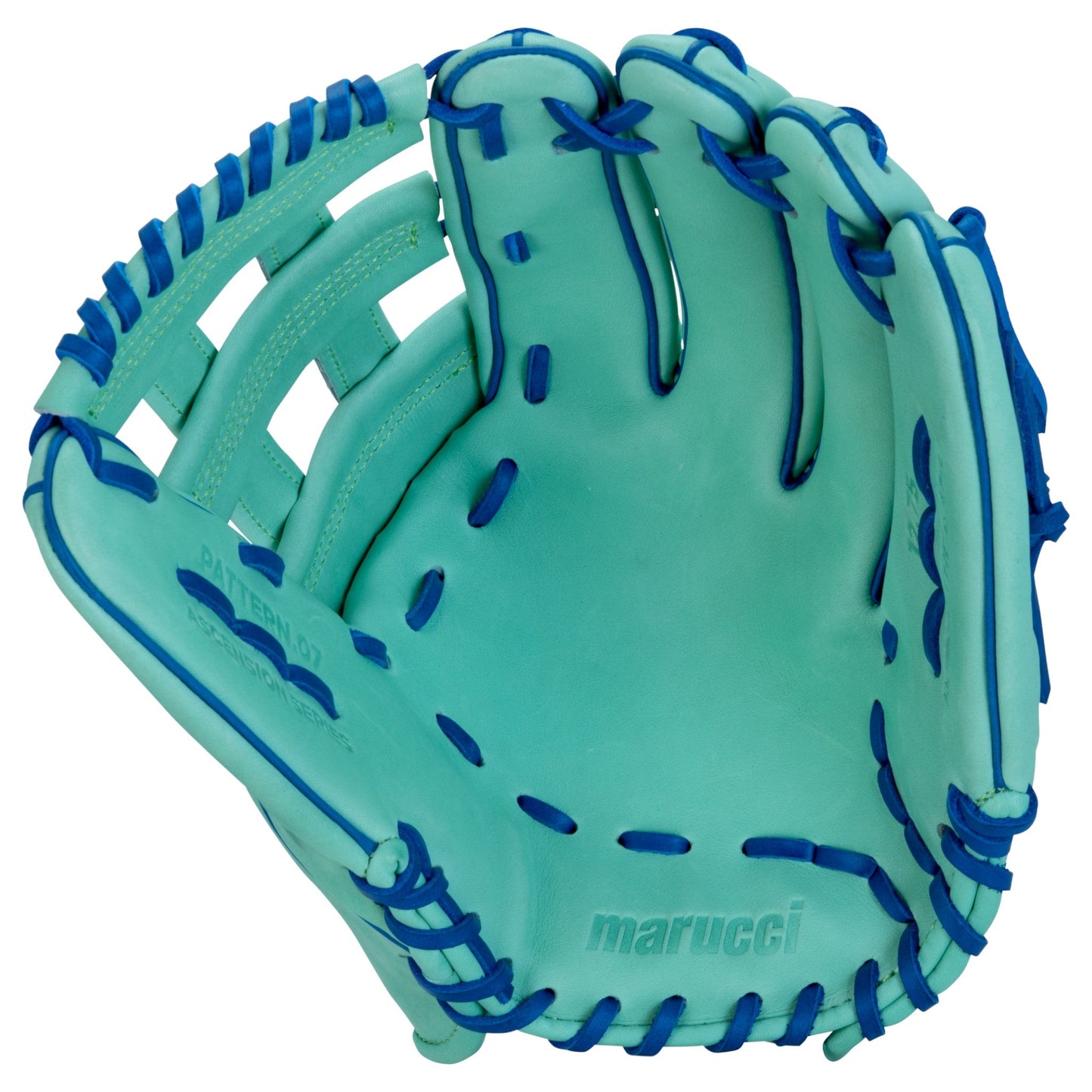 Marucci Ascension M Type Series 78R3 12.75" Baseball Fielding Glove – Top-Down View | Smash It Sports | leather, cowhide, ste