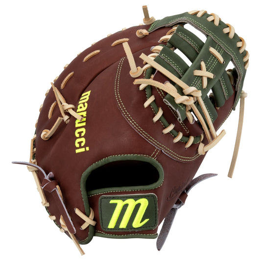 Marucci Capitol 39S1 13" Baseball First Base Mitt/Glove – Front View | Smash It Sports | leather, kip, pro