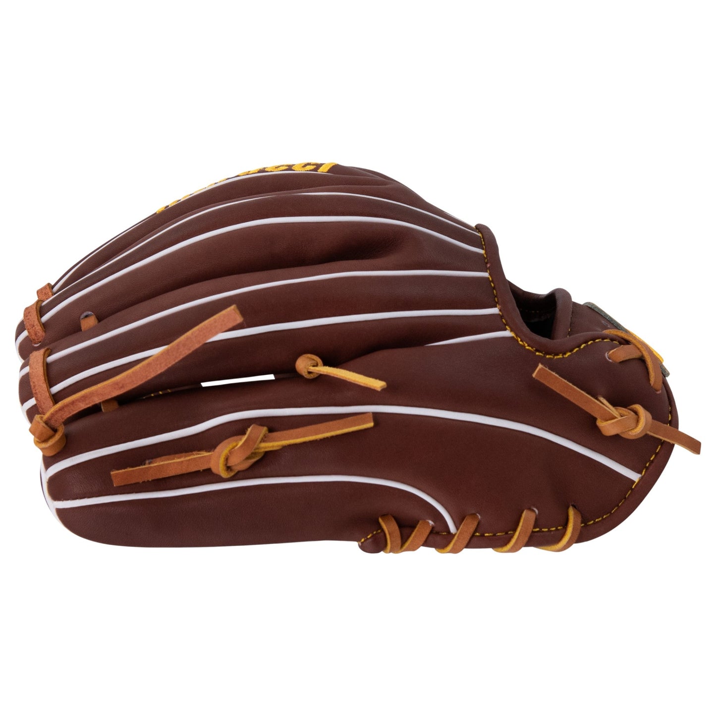Marucci Capitol 43A4 11.5" Baseball Fielding Glove – Back View | Smash It Sports | leather, kip, pro