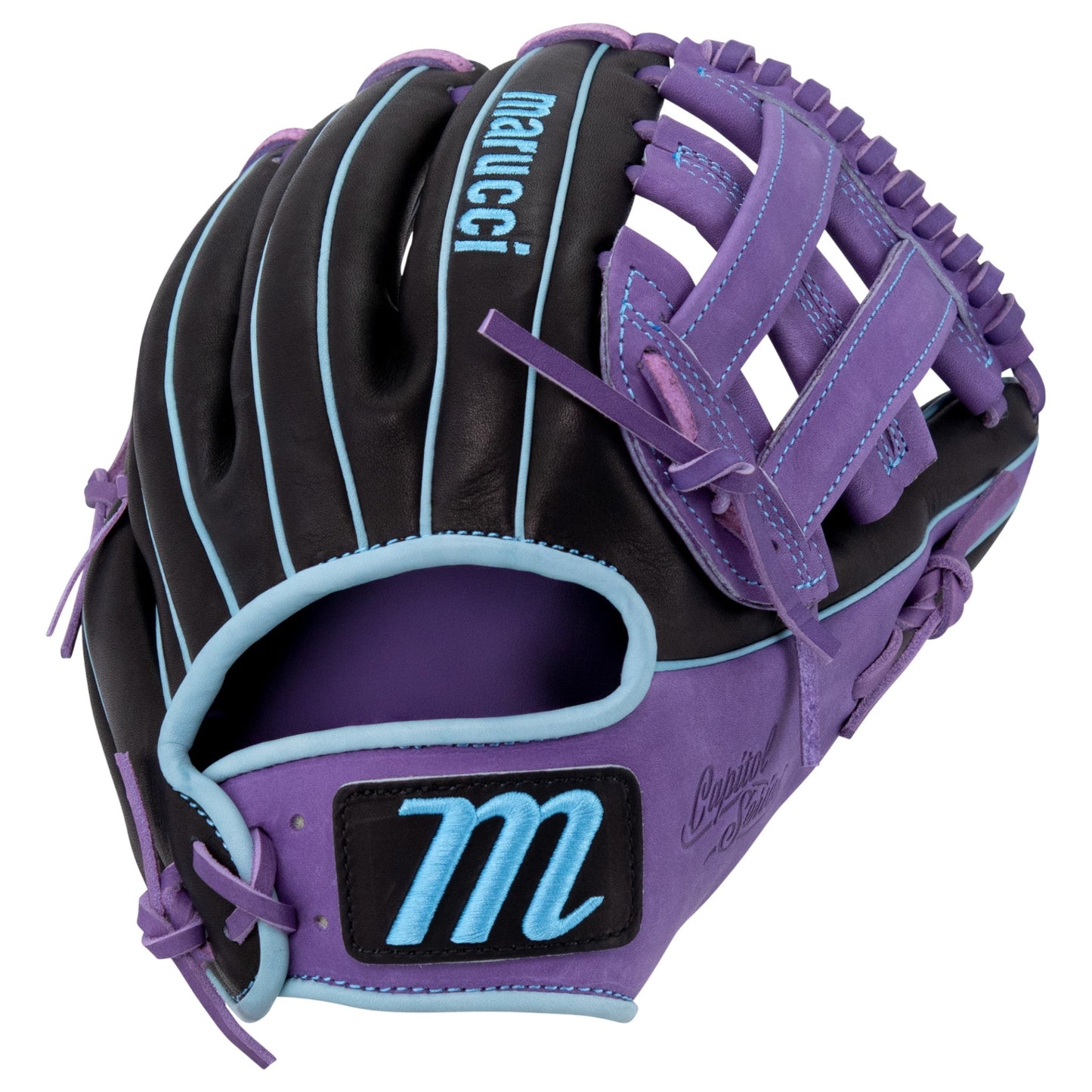 Marucci Capitol 44A3 11.75" Baseball Fielding Glove – Front View | Smash It Sports | leather, kip, pro