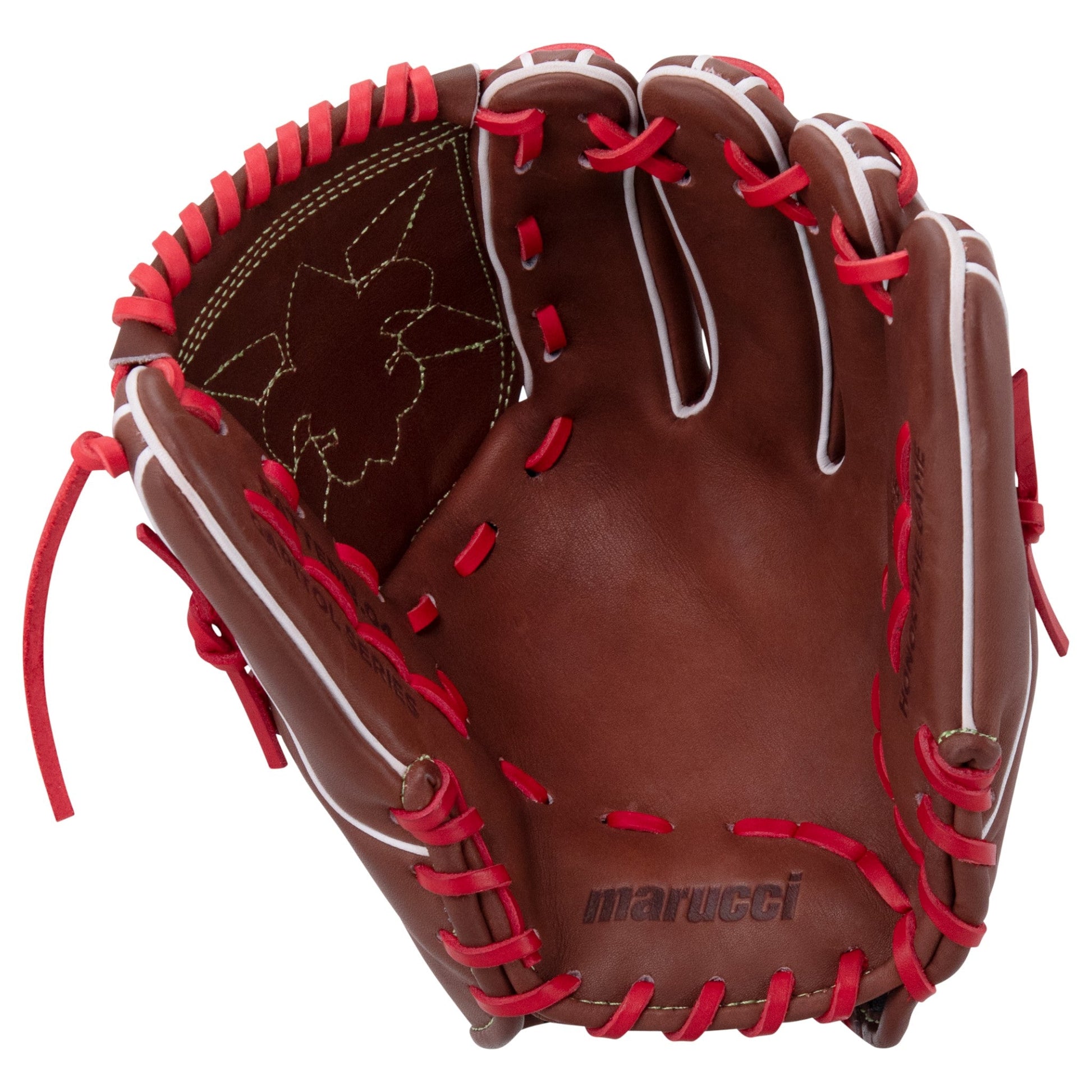 Marucci Capitol 44K8 11.75" Baseball Fielding Glove – Top-Down View | Smash It Sports | leather, kip, pro
