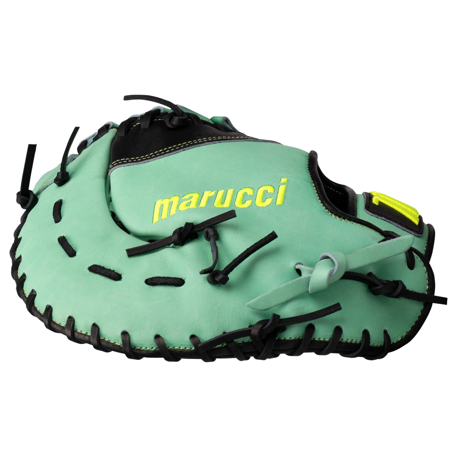 Marucci Cypress 38S1 12.75" Baseball First Base Mitt/Glove – Back View | Smash It Sports | leather, steerhide, pro