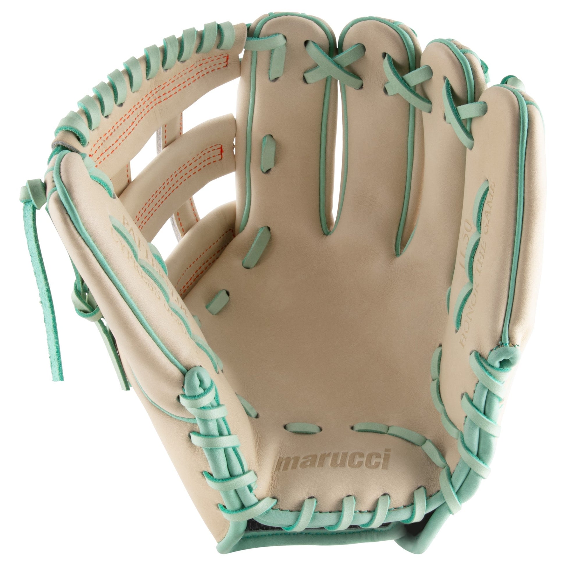 Marucci Cypress M Type 43A3 11.5" Baseball Fielding Glove – Top-Down View | Smash It Sports | leather, steerhide, pro