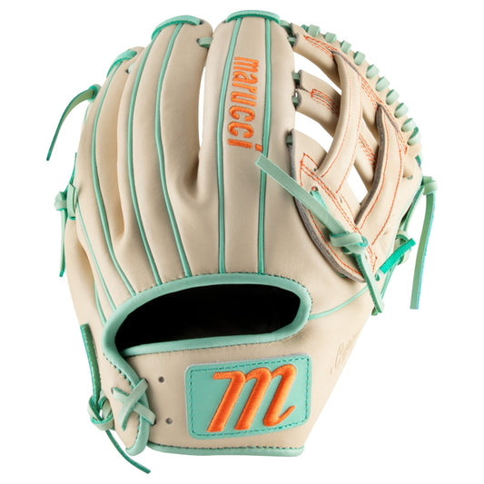 Marucci Cypress M Type 43A3 11.5" Baseball Fielding Glove – Front View | Smash It Sports | leather, steerhide, pro