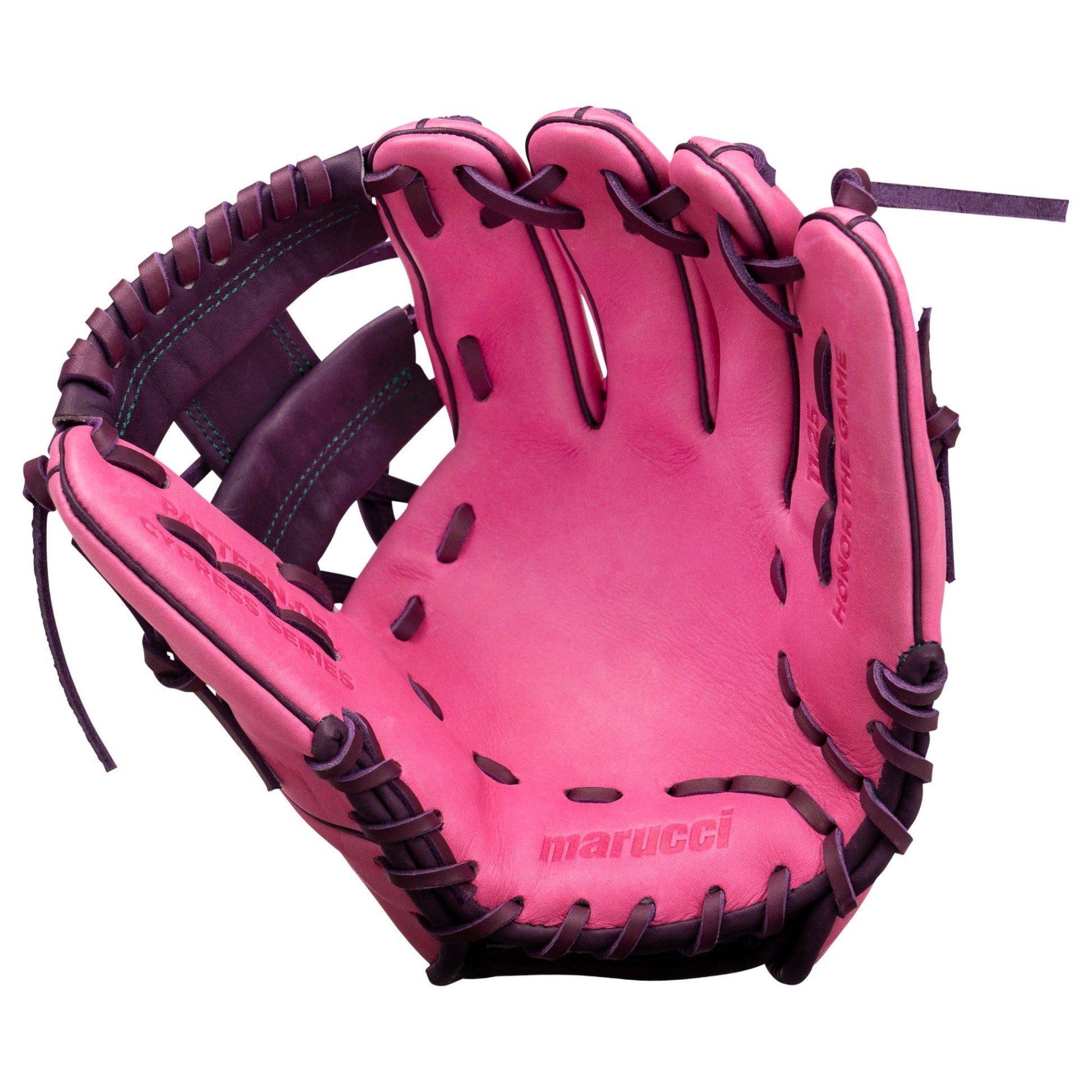 Marucci Cypress M Type 52A2 11.25" Baseball Fielding Glove – Top-Down View | Smash It Sports | leather, steerhide, pro