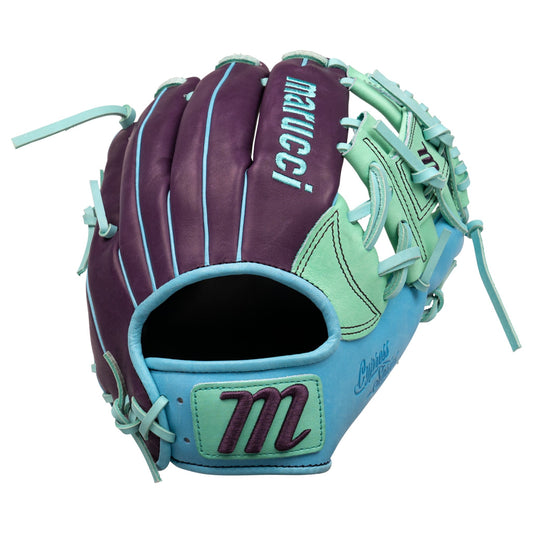 Marucci Cypress M Type 53A2 11.5" Baseball Fielding Glove – Front View | Smash It Sports | leather, steerhide, pro
