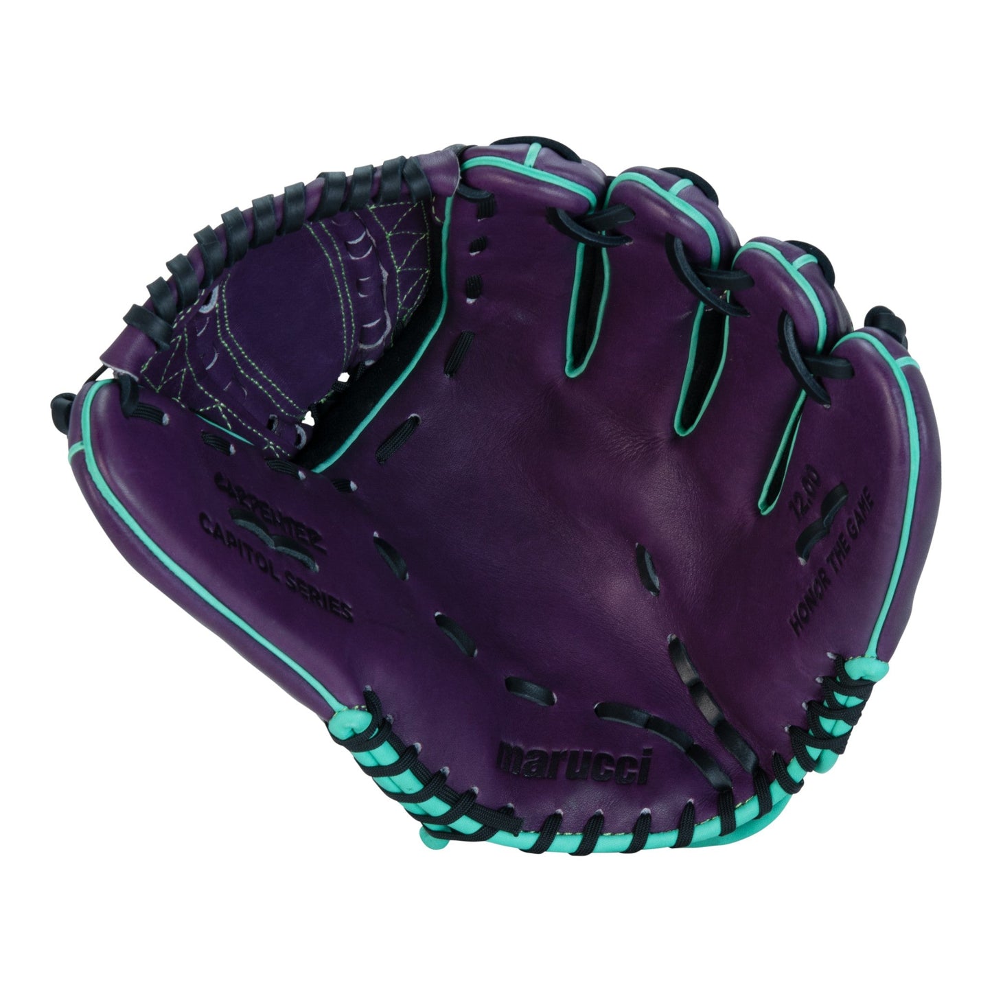Marucci Capitol+ C Type SE15 12" Baseball Fielding Glove – Top-Down View | Smash It Sports | leather, cowhide, kip