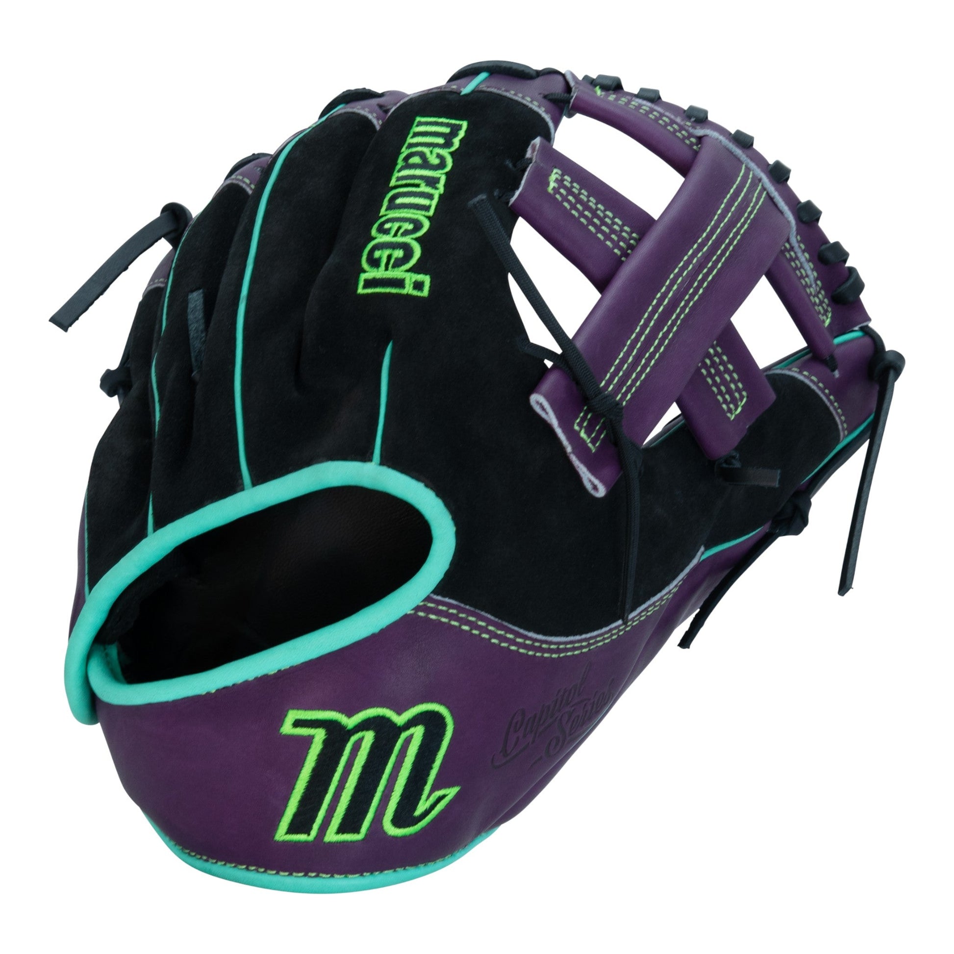 Marucci Capitol+ C Type SE23 11.5" Baseball Fielding Glove – Front View | Smash It Sports | leather, cowhide, kip