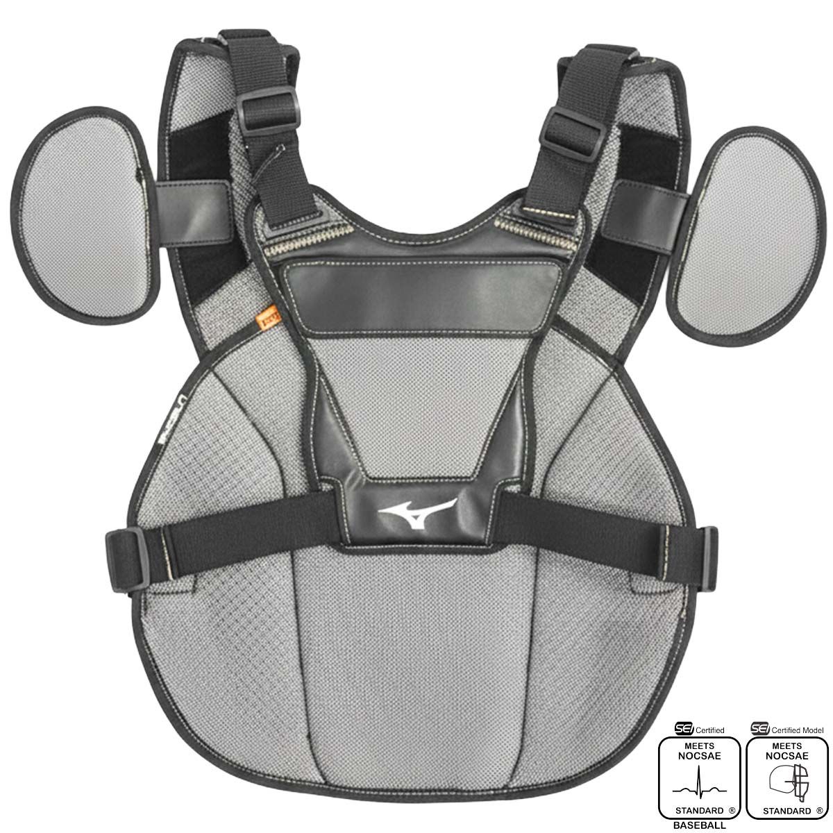 Mizuno Shogun Adult 16" Baseball Catchers Set - Black – Product View | Smash It Sports | abs, foam