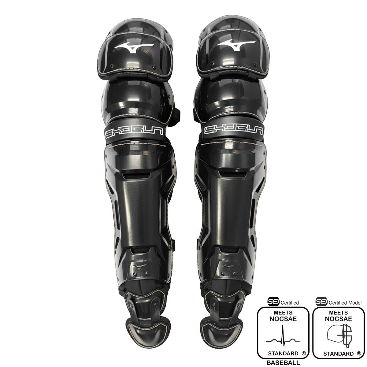 Mizuno Shogun Adult 16" Baseball Catchers Set - Black – Product View | Smash It Sports | abs, foam
